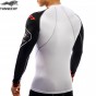 TUNSECHY Brand Long Sleeve Compression Fitness Men T-Shirt Wolf Skull Anime 3D Digital Printing T-Shirt Wholesale And Retail
