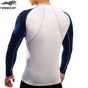 TUNSECHY Brand New Fashion Men Compression Long Sleeve Quick Dry T Shirts Bodybuilding Fitness Men T-Shirt Free Shipping