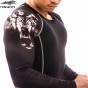 2018 TUNSECHY Mens Fitness T Shirts Fashion 3D Teen Wolf Long Sleeve Compression Shirt Bodybuilding Crossfit Brand Clothing