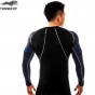 TUNSECHY Brand 3D Digital Print Compression T-Shirt Fashion Men Long Sleeve Bodybuilding Quick Dry Fitness Men T-Shirt