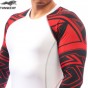 TUNSECHY Fashion Brand 3D Digital Printing Round Neck Long Sleeve T-Shirt Compression Tight T-Shirts Wholesale And Retail