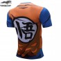 Dragonball TUNSECHY Men 3D Round Collar Short Sleeves T-Shirts Compression Tops Fitness Tight T-Shirts Wholesale And Retail