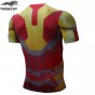 2018 Spider-Man Male Quick Dry Compressed T-Shirt Superman And Batman Captain America Fitness T-Shirt Wholesale And Retail