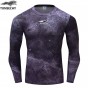 Fashion Men 3D Digital Printing T-Shirt Brand Clothing Compression Tight Long Sleeve T-Shirts XS-4XL Wholesale And Retail