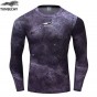 Fashion Men 3D Digital Printing T-Shirt Brand Clothing Compression Tight Long Sleeve T-Shirts XS-4XL Wholesale And Retail
