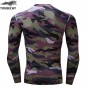 TUNSECHY Compression Long Sleeve Breathable Quick Dry T Shirts Bodybuilding Weight Lifting Base Layer Fitness Tight Tops T-Shirt