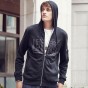 Pioneer Camp New Arrival Fashion Hoodies Men Brand Clothing Top Quality Black Zipper Sweatshirt Male Tracksuit 699032