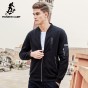 Pioneer Camp Casual Zipper Men Hoodies Brand-Clothing Fashion Thick Fleece Sweatshirt Male Top Quality 100% Cotton 520032