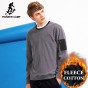 Pioneer Camp Winter Thicken Polar Fleece Sweatshirts Men Brand Clothing Simple Warm Male Hoodies Top Quality Tracksuit AWY701351