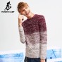 Pioneer Camp New Style Gradient Sweater Men Brand-Clothing Fashion Autumn Pullovers Top Quality Causal Sweater For Men AMS702430