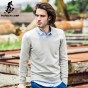 Pioneer Camp 2018 New Mens Sweaters Famouse Brand Pull Homme Pullover Men Casual Leisure Jersey Hombre Cotton V-Neck Plus Size