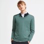 Pioneer Camp New Solid Pullovers Men Brand Clothing Casual V-Neck Autumn Spring Sweater Male Top Quality Kinitted Sweater 566302