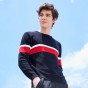 Pioneer Camp New Autumn Winter Pullovers Men Brand-Clothing Fashion Striped Knitted Sweater Male Top Quality Casual AMS702432