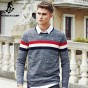 Pioneer Camp Top Quality Brand New Fashion Men Sweaters And Pullovers Famous Brand Spliced Casual Sweater Plus Size M-3XL 611203