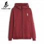 Pioneer Camp Casual Solid Spring Men Jacket Brand Clothing Fashion Hooded Comfortable Fleece Male Coat 100% Cotton AJK701244