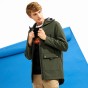 Pioneer Camp Windbreaker Hooded Jacket Coat Men Brand-Clothing Waterproof Softshell Casual Warm Fleece Outerwear Male AJK702378
