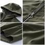 Pioneer Camp Long Waterproof Thicken Warm Fleece Jacket Men Brand Clothing Casual Winter Coat Male Top Quality Stretch AJK702406