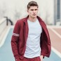 Pioneer Camp New Spring Jacket Men Fashion Brand Clothing Wine Red Zipper Coat Men Top Quality Casual Male Outerwear AJK702045