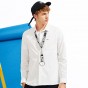 Pioneer Camp New Arrival Solid Casual Shirt Men Brand-Clothing Simple Long Sleeve Shirt Male Top Quality White Grey ACC701355