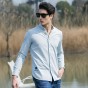 Pioneer Camp 2018 New Fashion Men Shirts Solid Slim Fit Casual Male Social Dress Shirt Long Sleeve Imported British Style 666203