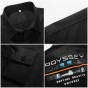 Pioneer Camp Black Shirt Men Long Sleeve New Arrival Brand Clothing High Quality Cotton Fashion Back Pattern Male Shirt 611509