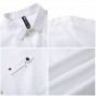 Pioneer Camp New Autumn Causal Shirt Men Brand-Clothing Solid White Shirt Male Top Quality 100% Cotton Slim Fit Social ACC701227