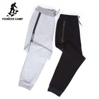 Pioneer Camp New Autumn Sweatpants Men Brand Clothing Fashion Joggers Male Top Quality Slim Fit Trousers Grey Black AWK702324
