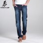 Pioneer Camp 2018 New Jeans Pants Men Designer Jeans Casual Pants Elastic Mid-Rise Straight Men Brand Clothing Tops Trousers