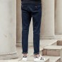 Pioneer Camp New Dark Blue Thick Jeans Men Brand Clothing Fashion Male Denim Pants Quality Autumn Winter Denim Trousers 611045