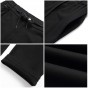 Pioneer Camp Knitted Pants Men Brand Clothing Solid Drawstring Trousers Straight Casual Quality Pants For Men Black AZZ701213