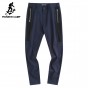 Pioneer Camp New Men Casual Pants Brand-Clothing Dark Blue Straight Male Trousers Top Quality Stretch Pants For Men AXX703037