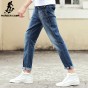Pioneer Camp Jeans Men Brand Clothing High Quality Slim Male Casual Pants Quality Cotton Denim Trousers For Men 655122