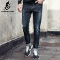 Pioneer Camp New Casual Jeans Men Brand Clothing Fashion Solid Denim Trousers Male Top Quality Straight Denim Pants ANZ703098