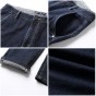 Pioneer Camp New Arrival Men Jeans Brand Clothing Solid Small Stretch Pants Male Top Quality Straight Male Jeans ANZ707020
