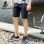 Pioneer Camp Quick Drying Men Short Brand-Clothing Solid Casual Short Trousers Male Top Quality Stretch Bermuda Shorts ADK701151