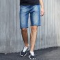 Pioneer Camp Fashion Summer Casual Cotton Denim Shorts Solid Embroidery Men Short Jeans For Youth Brand Clothing 655123