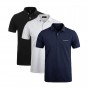 Pionner Camp 3-Pack Hot Men Polo Shirt Classic Business &Amp; Casual Solid Male Polo Shirt Short Sleeve Breathable Polo Shirt