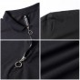 Pioneer Camp New Long Sleeve Polo Shirt Men Brand Clothing Casual Solid Zipper Polos Male Top Quality Stretch Polos ACT702279