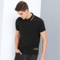 Pioneer Camp New Casual Summer Polo Shirt Men Brand Clothing Fashion Short Polos Male Top Quality 100% Cotton Black ACP703083