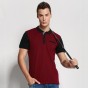Pioneer Camp 2018 New Fashion Mens Polo Shirt Brand Clothing Casual Cotton Male Polos Breathable Top Quality Patchwork