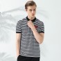 Pioneer Camp New Striped Polo Shirt Men Brand Clothing Fashion Button Polos Male Top Quality Stretch Casual ADP701125
