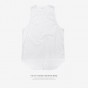 INFLATION Oversized Tank Top Mesh Casual Dress Sleeveless For Men Longline Vest Mens Hip Hop Streetwear Brand Clothing 8179S