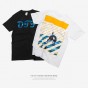 INFLATION New Arrivals Mens T-Shirt Fashion 2018 Summer Mens Fashion Brand Mens T-Shirt Short Sleeve Off Print T-Shirt 8252S