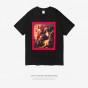 INFLATION 2018 Summer Style Fashion Men T Shirt Black Tshirt Boy Tshirt Cotton Print Hip Hop Tee 8259S
