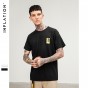 INFLATION 2018 Summer Famous Brand T Shirts Cotton Short Sleeve Casual T-Shirt Women/Men Print Tops &Amp; Tees 8218S