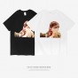 INFLATION 2018 Summer Cute Baby Print Short Sleeve T-Shirt Cotton Casual T-Shirt Women/Men Funny Top Tees Boys T Shirt 8244S