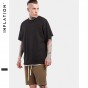 INFLATION 2017 Summer Collection Oversized T-Shirt Hip Hop Style Loose Sleeve Patchwork T-Shirts High Street Men Tshirt
