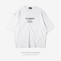INFLATION 2017 Summer Collection High Street Men Tshirt Oversized T-Shirt Hip Hop Style Loose Sleeve Black White Men T-Shirts