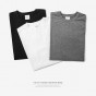 INFLATION 2017 Autumn Tshirt Cotton O-Neck Streetwear Full Sleeve Length T-Shirt Men Solid Color Hip Hop T-Shirt 074W17