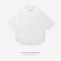 INFLATION Oversize Pocket Mens Shirts Summer Fashion Men Shirt Short Sleeve Casual Shirts Mens Clothing High Street Style 8357S